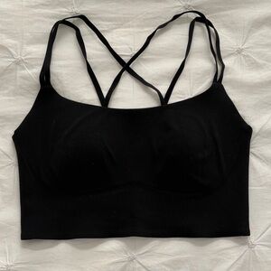 Aerie Black Strappy Tank Top